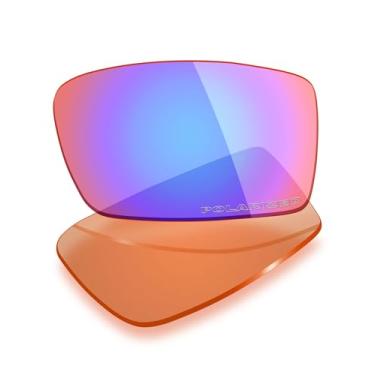 Imagem de Mryok Lentes de reposição polarizadas Plus compatíveis com óculos de sol Revo Thrive RE4037 64 mm, HD Polarized, proteção UV, resistente a impactos e ajuste perfeito - Rosa cobalto