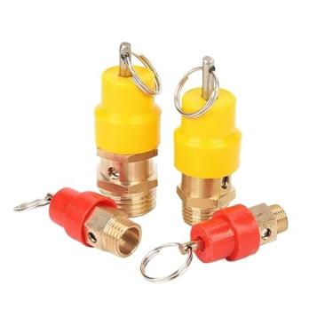 Imagem de 1/20.3 cm 1/4'' 3/20.3 cm 1/5.1 cm 1/5.1 cm 8 kg regulador de liberação de pressão para tubulação de pressão/vasos (1/20.3 cm)