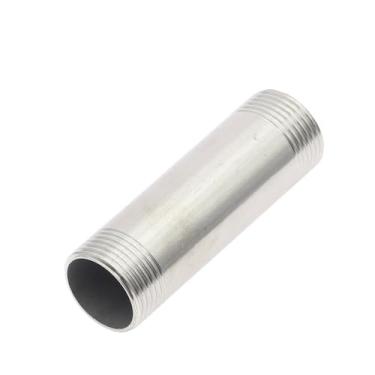 Imagem de 1 peça SS 304 acessórios para tubos de aço inoxidável 1/20.3 cm 1/10.2 cm 3/20.3 cm 1/5.1 cm 3/10.2 cm 3/10.2 cm 1-1/5.1 cm adaptador de conexão de água de rosca macho WWECCQIJ(100 mm, DN80)