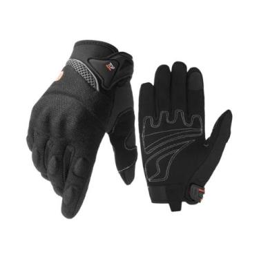 Imagem de Luvas De Motocicleta Com Tela Sensível Ao Toque, Respiráveis, Dedo Int
