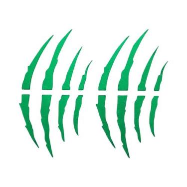 Imagem de Adesivos De Vinil Ghost Claw Para Farol De Moto, 2 Peças, PVC, Para Ta