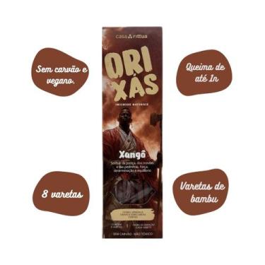 Imagem de Incenso Natural Casa Rittua Xangô