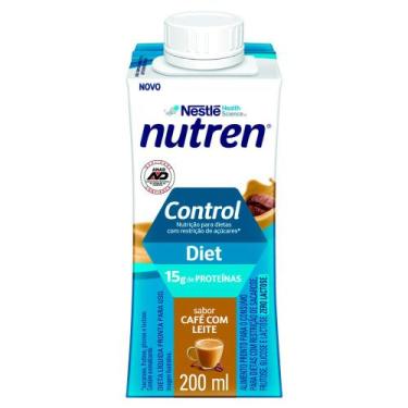 Imagem de Nutren Control Diet com 15g de Proteínas Sabor Café com Leite 200ml
