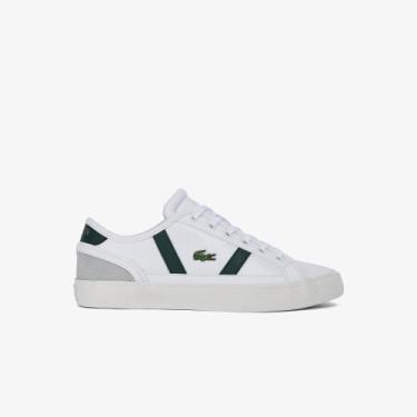 Imagem de Tênis masculino Lacoste Sideline Pro em material sintético, 39, Branco