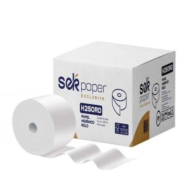 Imagem de Papel hig rolo fd h250rd 8x250mt ipel