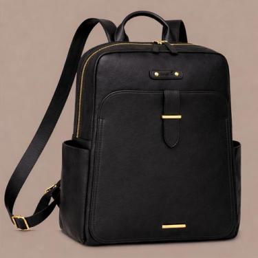 Imagem de Mochila Bolsa Feminina Antifurto Moderna Reforçada e Estilosa Para o D