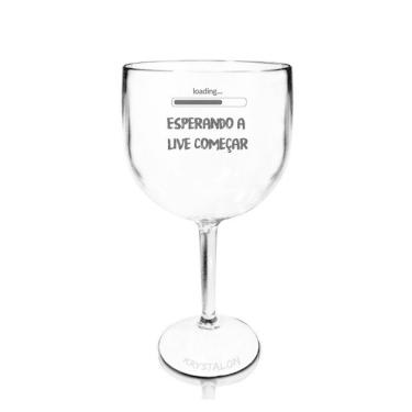Imagem de Kit 2 Taças Gin Acrílico Personalizadas Para Live