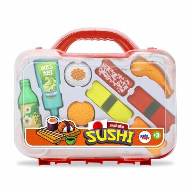 Imagem de Brinquedo Infantil Maleta Sushi Comidinhas - Paki Toys 1555