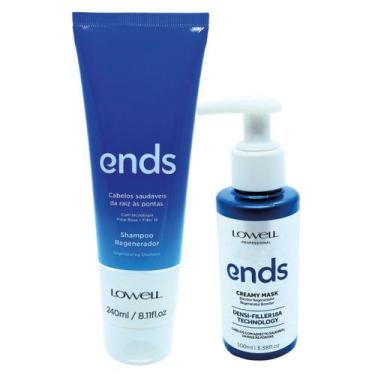 Imagem de Lowell Ends Regenerador Shampoo 240ml e Booster Mask 100ml