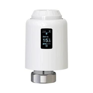 Imagem de Termostato Inteligente Para Casa Zigbee 3.0 Tuya Wifi Programável TRV 
