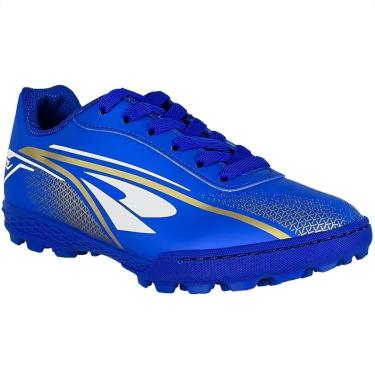 Imagem de Chuteira Infantil Dray Society Com Trava Grama Sintética Confortável Resistente-Masculino