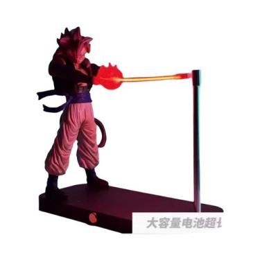 Imagem de Luminária Noturna Magnética Recarregável Gogeta Dragon Ball Kamehameha