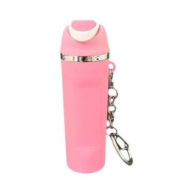 Imagem de Chaveiro De Garrafa De Água Mini Fofa Para Protetor Labial, Mochila E 