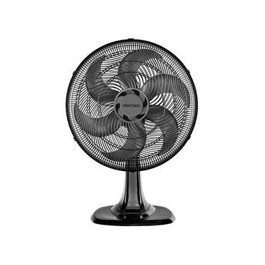 Imagem de Ventilador de Mesa Oscilante Ventisol Turbo 6 Pás Premium, Preto, 40cm, 127V