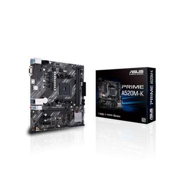 Imagem de Placa-mãe Asus Prime Amd Am4 A520m-k   Matx Ddr4 Cor Preto
