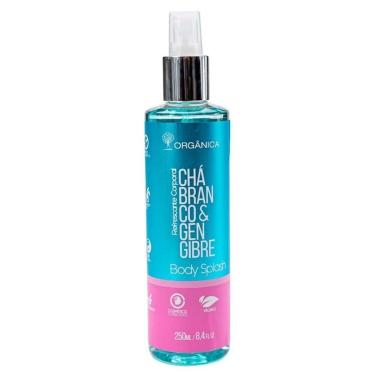 Imagem de Body Splash Orgânica Chá Branco e Gengibre Perfume Corporal 250ml-Unissex