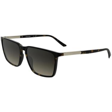 Imagem de Óculos de Sol Calvin Klein CK25505S 240 - Marrom Havana 58-Masculino