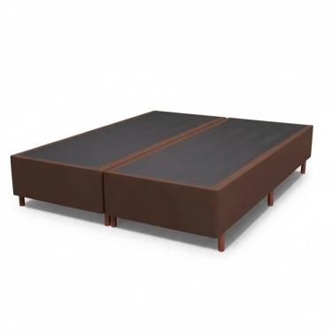 Imagem de Base Box Queen Size Prince Sued 50x158x197cm