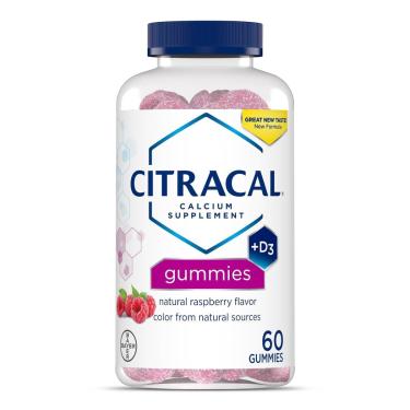 Imagem de Suplemento de cálcio Gummies Citracal com vitamina D3 60 unidades-Unissex