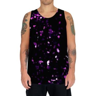 Imagem de Camiseta Regata Cube Purple Cubos Púrpuras Violetas 1 - Kasubeck Store