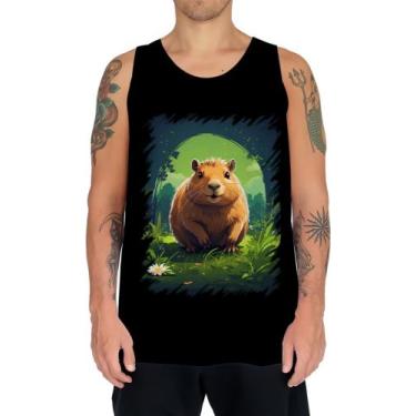 Imagem de Camiseta Regata Capivara do Bem Animalzinho 4 - Kasubeck Store®, INF 0