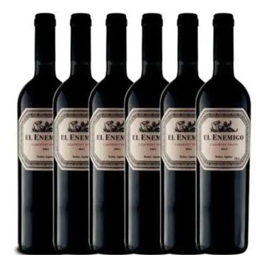 Imagem de Vinho El Enemigo Cabernet Franc 750ml Caixa 6 Unidades