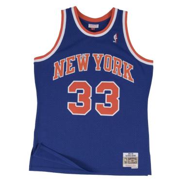 Imagem de Regata Mitchell & Ness Swingman Jersey New York Knicks Road 1991-92 Patrick Ewing Mascu...