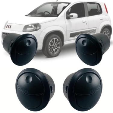 Imagem de Kit 4 Difusores Saida de Ar Fiat Uno Vivace Way Celebration Attractive