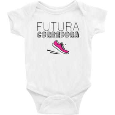 Imagem de Body Bebê Infantil Futura Corredora - TAMANHO M - IDEIA INCRÍVEL