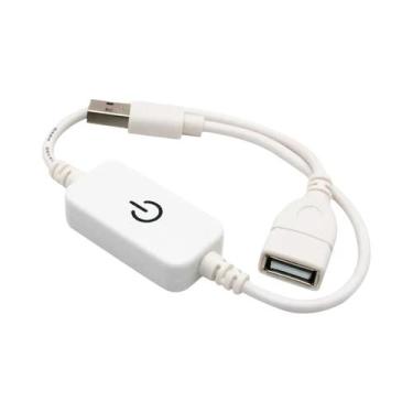 Imagem de Sensor De Movimento Infravermelho PIR Ajustável Com Conector USB DC 5V