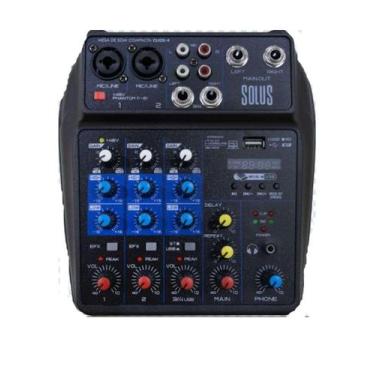 Imagem de Mesa de Som Compacta Solus Click-4 - GB Musical