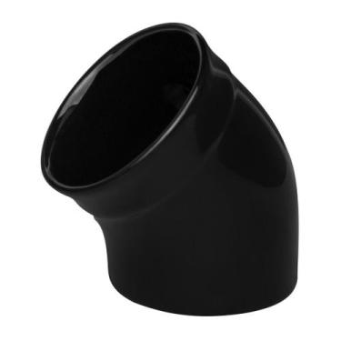 Imagem de Saleiro De Mesa Médio Bancada Em Porcelana Preto - Oxford
