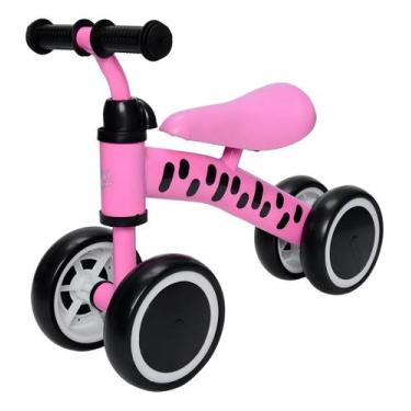 Imagem de Bicicleta Zippy Toys Andador Infantil Rosa 2 a 4 anos - Bel