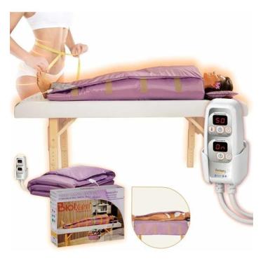 Imagem de Vibro Manta Termoelétrica Estética Massageadora Corpo Inteiro Digital 