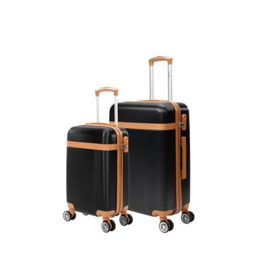 Imagem de Kit de malas de viagem P/M ABS Rodas Duplas 360 Removíveis Bruges Swis