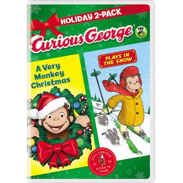 Imagem de Curious George: Holiday 2-Pack (A Very Monkey Christmas / Plays in the Snow)