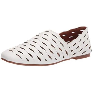 Imagem de Lucky Brand Sapatilha feminina Dalani Ballet, Weldon branco, 34