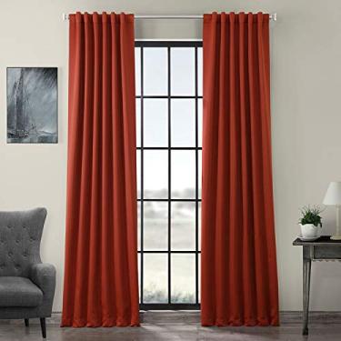 Imagem de HPD Half Price Drapes Cortinas de escurecimento de quarto de 236 cm de comprimento para quarto e sala de estar (1 painel), 127 x 246 cm, frutas vermelhas temperadas