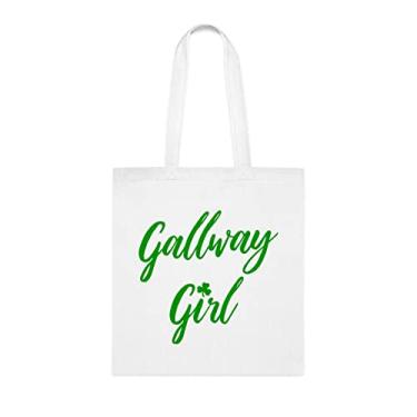 Imagem de Gallway Girl Sacola, Gallway Girl Tote Presente, Gallway Girl Shoulder Bag Gallway Girl, Gallway Girl Sacolas Reutilizáveis de Cesta de Natal de Aniversário, Ideia de Presente Para