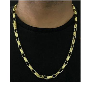 Imagem de Corrente 6mm Cartier Pesada de moeda antiga catier de luxo