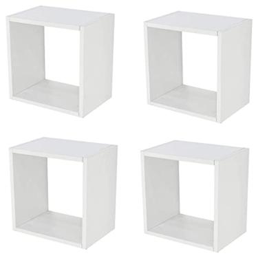Imagem de Kit 4 Nichos Quadrados 20x20cm