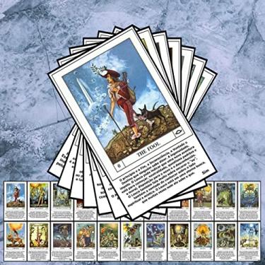 Baralho Tarot do Cigano Vladimir Deck 36 Cartas Oráculo em