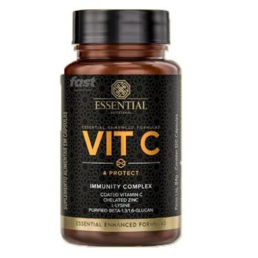 Imagem de Essential Vit C 4 Protect 120 Caps - Essential Nutrition