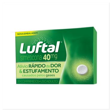 Imagem de Luftal Simeticona 40mg 20 Comprimidos 20 Comprimidos