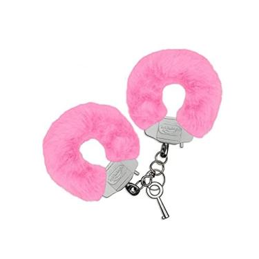 Imagem de Algema Em Metal Com Pelúcia La Pimienta - Rosa