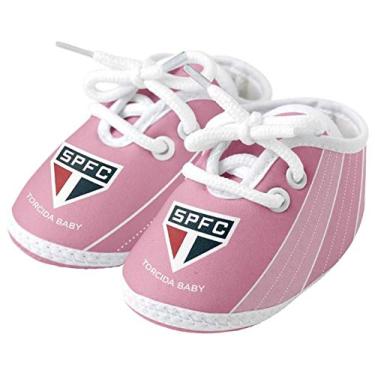 Imagem de Chuteira Bebê São Paulo Rosa Torcida Baby