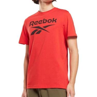 Imagem de Camiseta Reebok Big Logo Masculina Vermelho