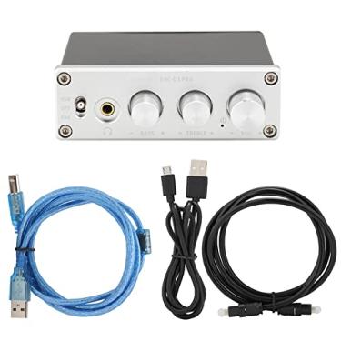 Imagem de 5 Mm,Decodificador De áudio AC Q3 PRO DAC Com Amplificador De Fone De Ouvido Para Fones De Ouvido De 3, Excelente Decodificação De Recursos Ricos Ampla Compatibilidade Preto/Prata Opcional(Prata)