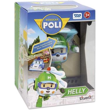 Imagem de Figura de Brinquedo de Ação Transformável Robô Robocar Poli Helly, 4 polegadas