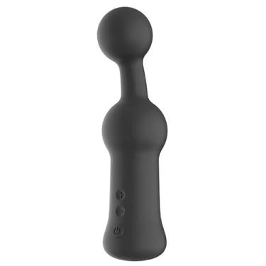 Imagem de PLUG ANAL EM SILICONE 10 VIBRACOES DOMINIUN - COLEÇÃO LOVETOYS BLACK